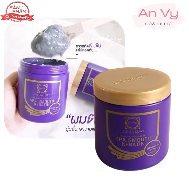 Kem ủ tóc lụa keratin lae sa luay 250ml thái lan - mẫu mới