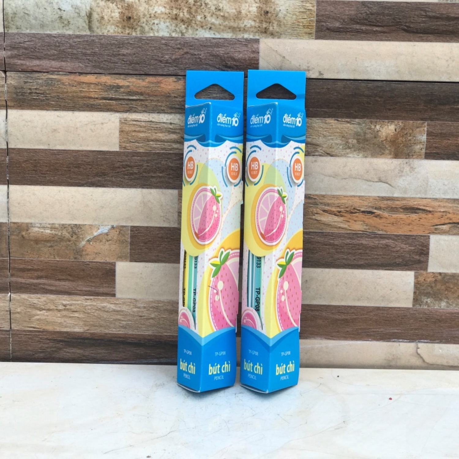 10 Bút chì gỗ HB TP-GP08 CHÍNH HÃNGvpp Trí Đức