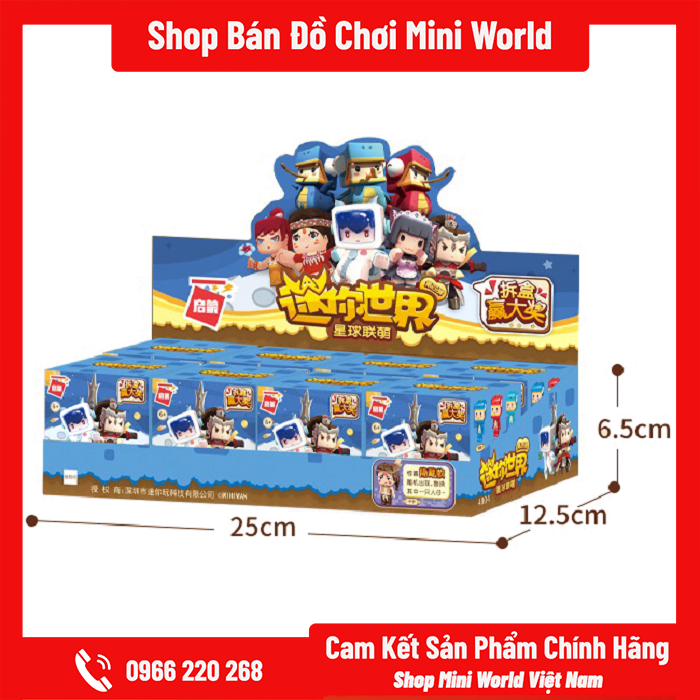 Mô hình Mini World Nhân Vật Bí Ẩn [Trọn Bộ Gồm 8 Hộp]