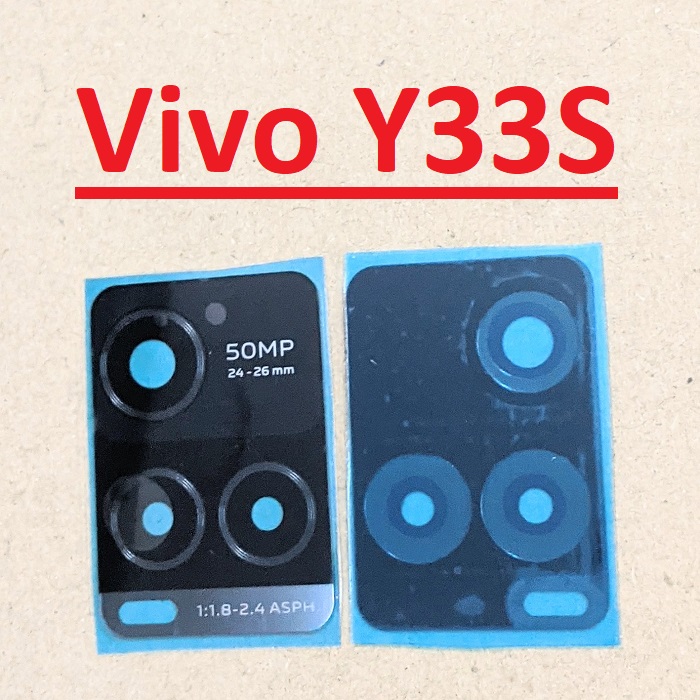Vivo y33s rear camera glass for replacement broken, scratch camera glass panel replacement parts tank
