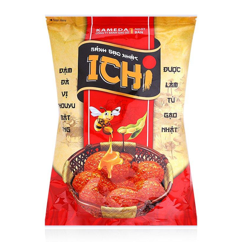 Combo 3 Gói Bánh Gạo Nhật Ichi (Gói 100G)