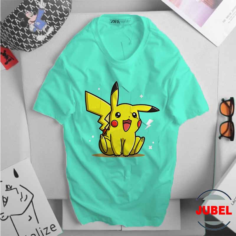 [HCM]Áo thun Unisex - pikachu siêu đẹp