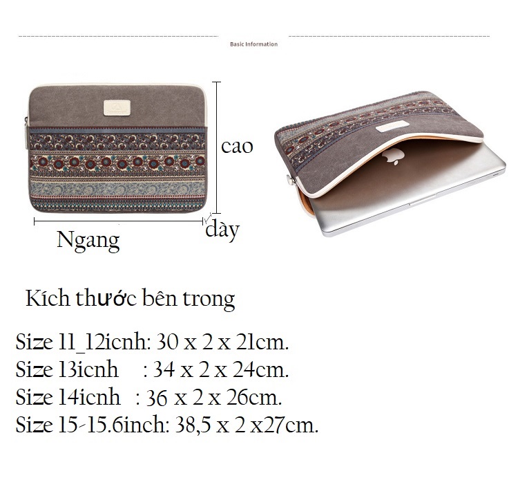 [HCM]Túi chống sốc cho Macbook.
