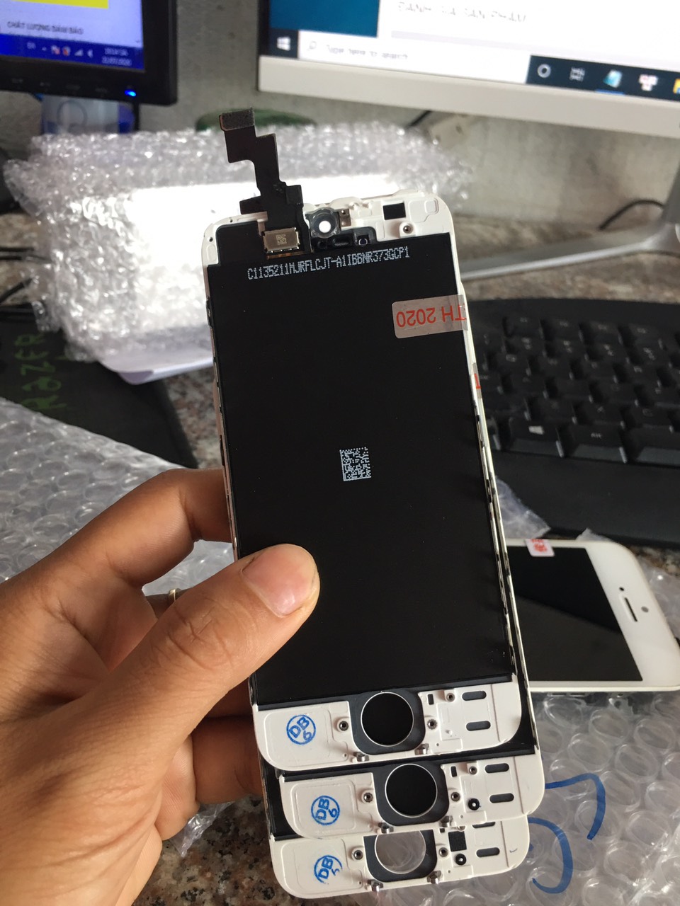 Màn hình iphone 5s zin bóc máy