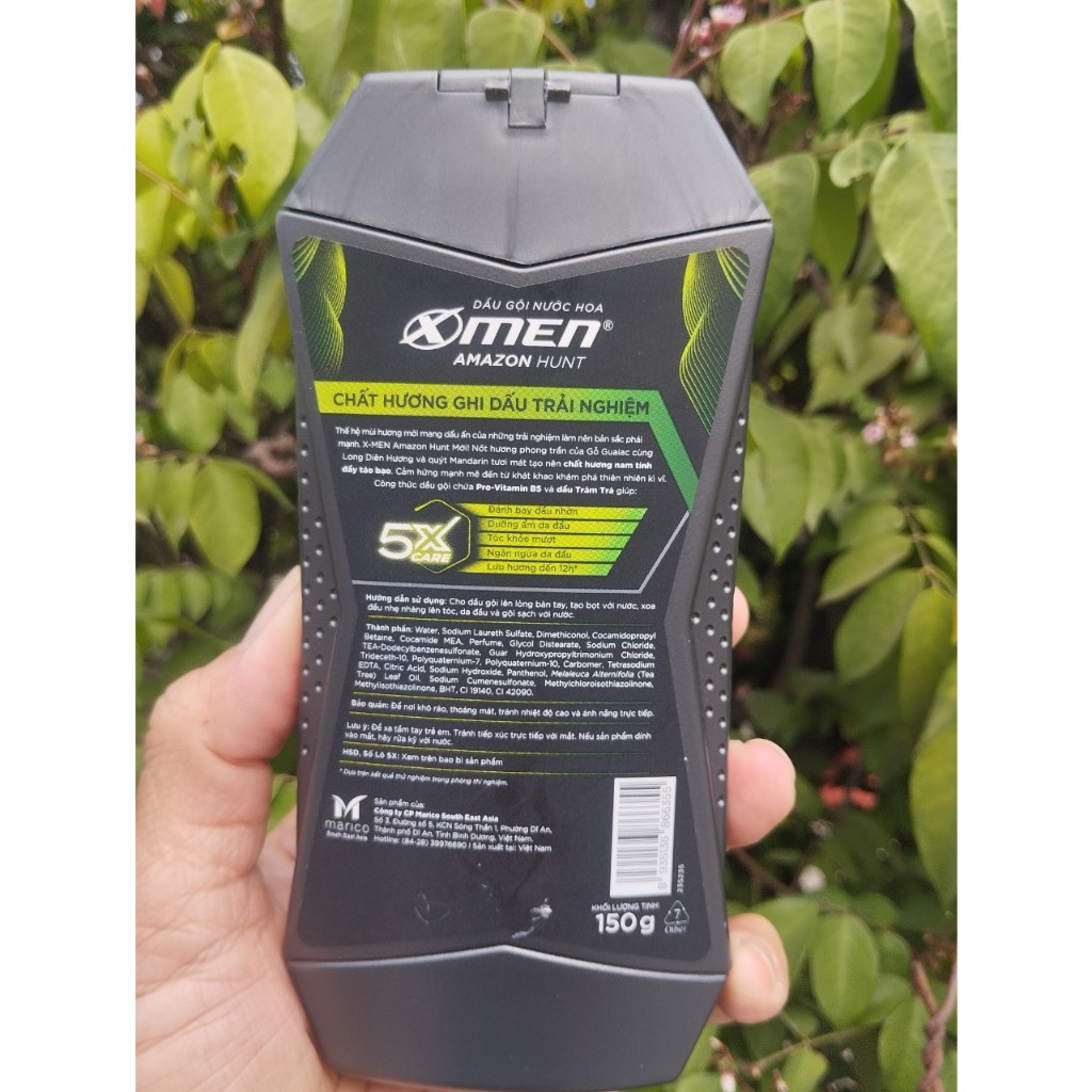 Dầu Gội X-Men Amazon Hunt 150g - Hàng Khuyến Mãi