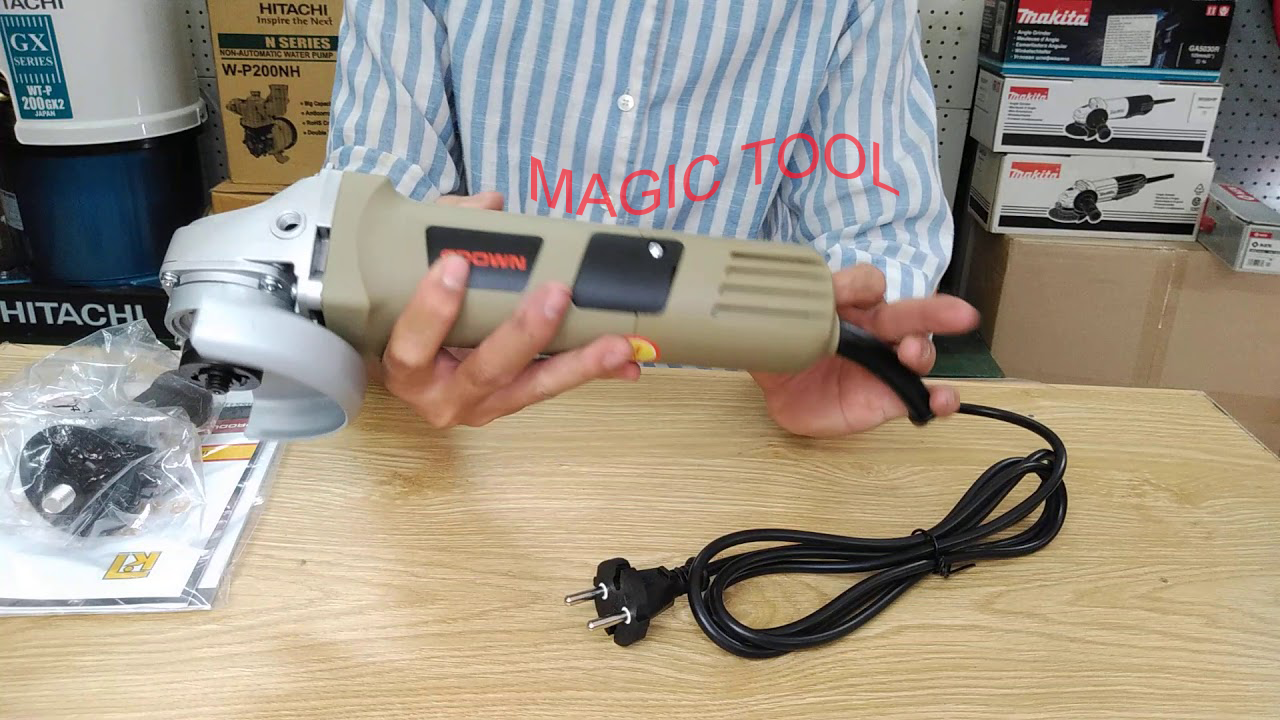 MÁY MÀI GÓC CHÍNH HÃNG CROWN CT13322
