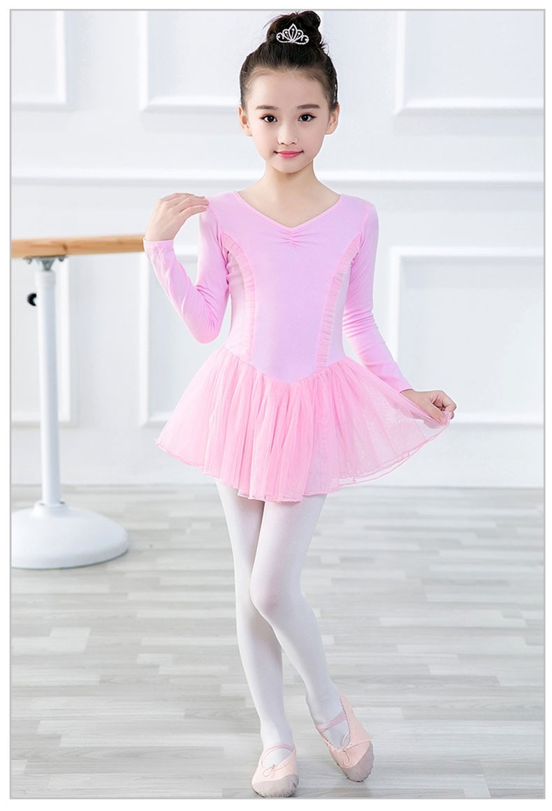 Đầm ballet liền thân đáy rời - kèm quần chip