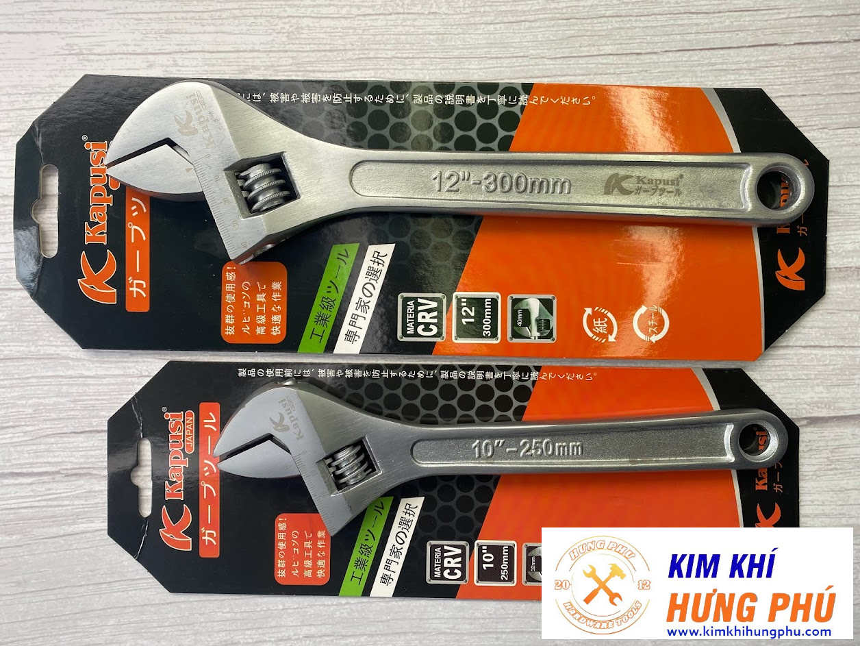 Mỏ lết trắng Kapusi ( 200mm - 250mm - 300mm - 375mm - 450mm )