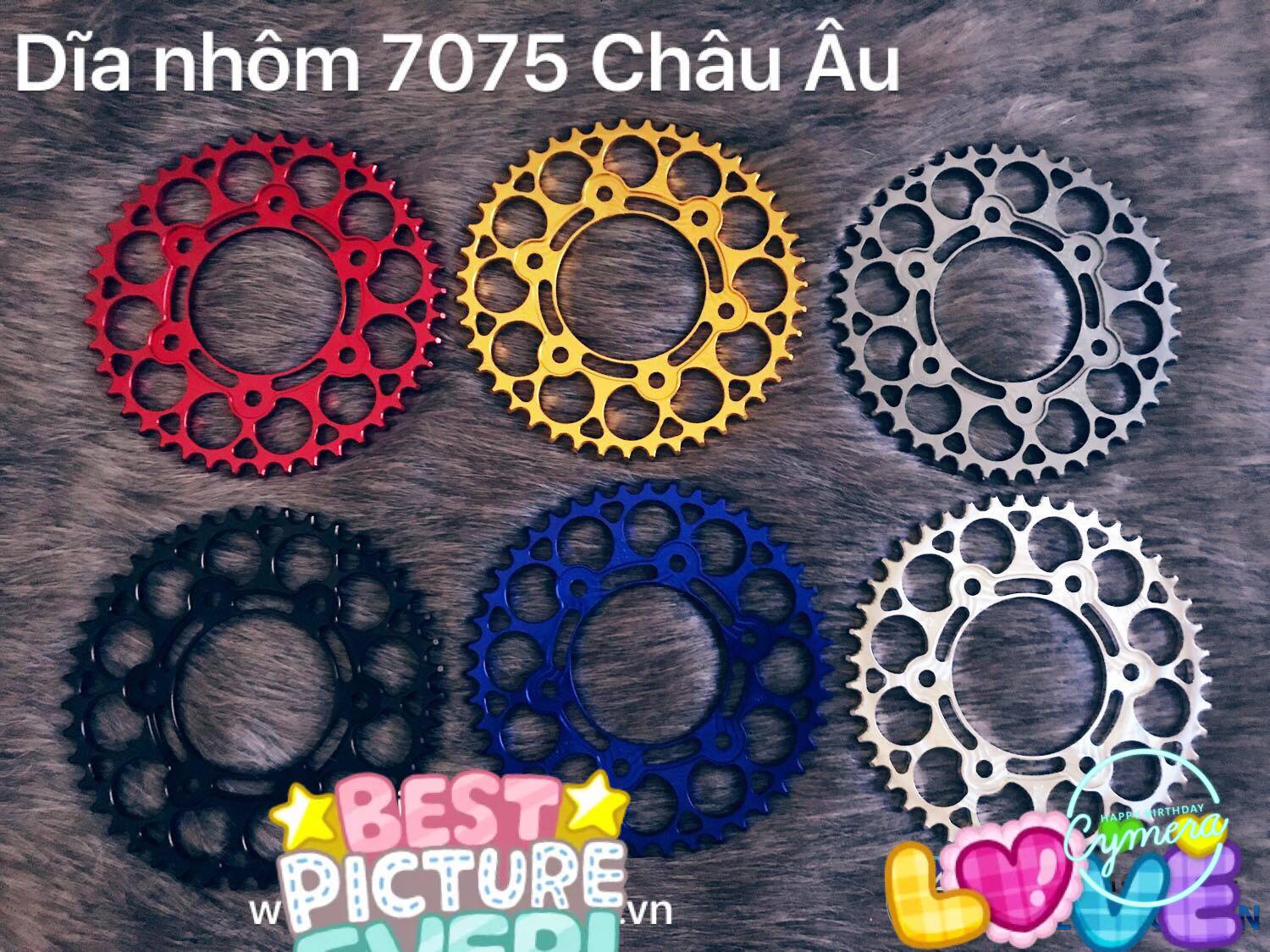 Đĩa tải nhôm 7075 cho ex150,winner,winnerx,sonic,raiderFi,satria