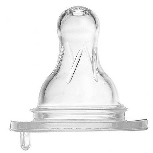 Núm vú bình sữa Agi cổ hẹp size S cho bé từ 0-2 tháng tuổi