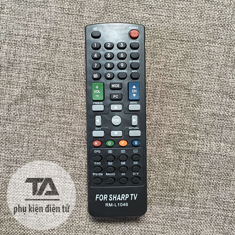 [ FREE SHIP ] ✔ REMOTE ĐIỀU KHIỂN TIVI SHARP LCD LED THƯỜNG RM-L1046