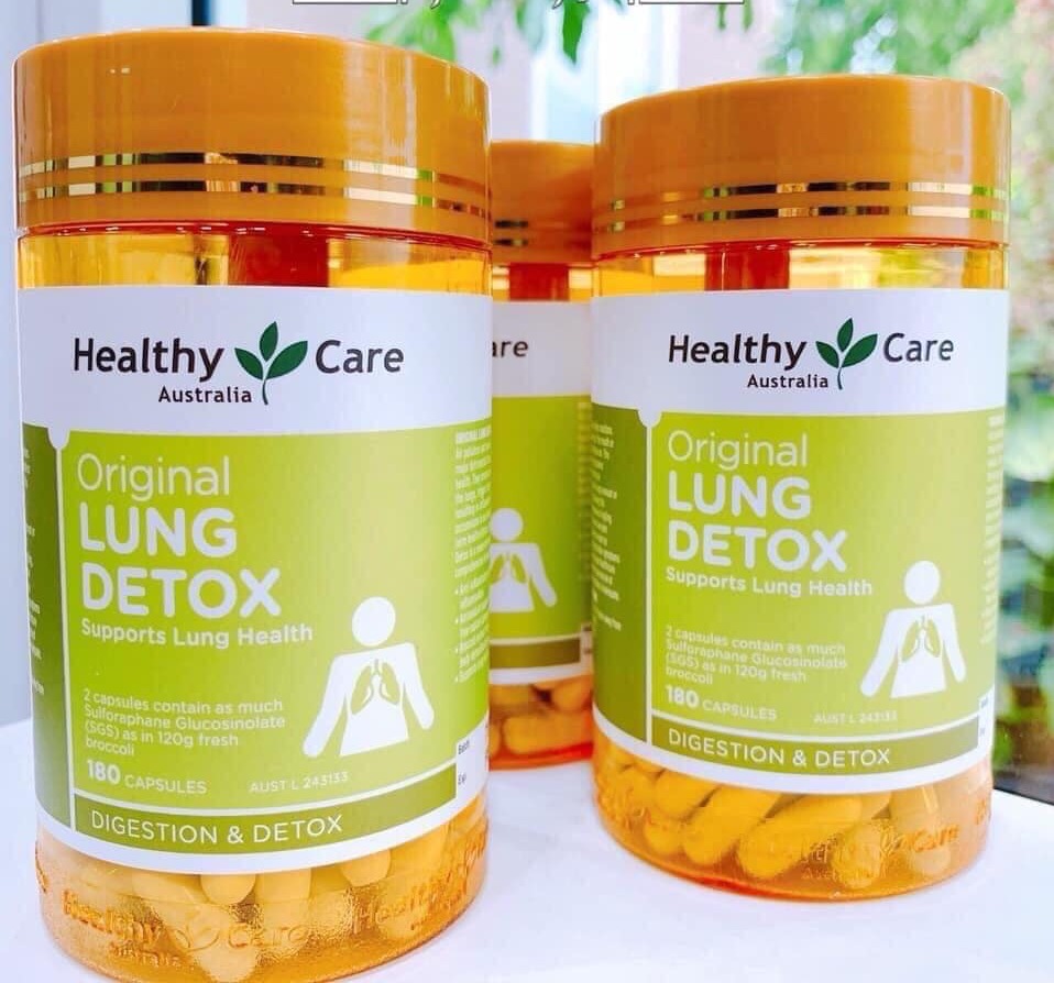 Thải độc phổi heathy care Lung Detox