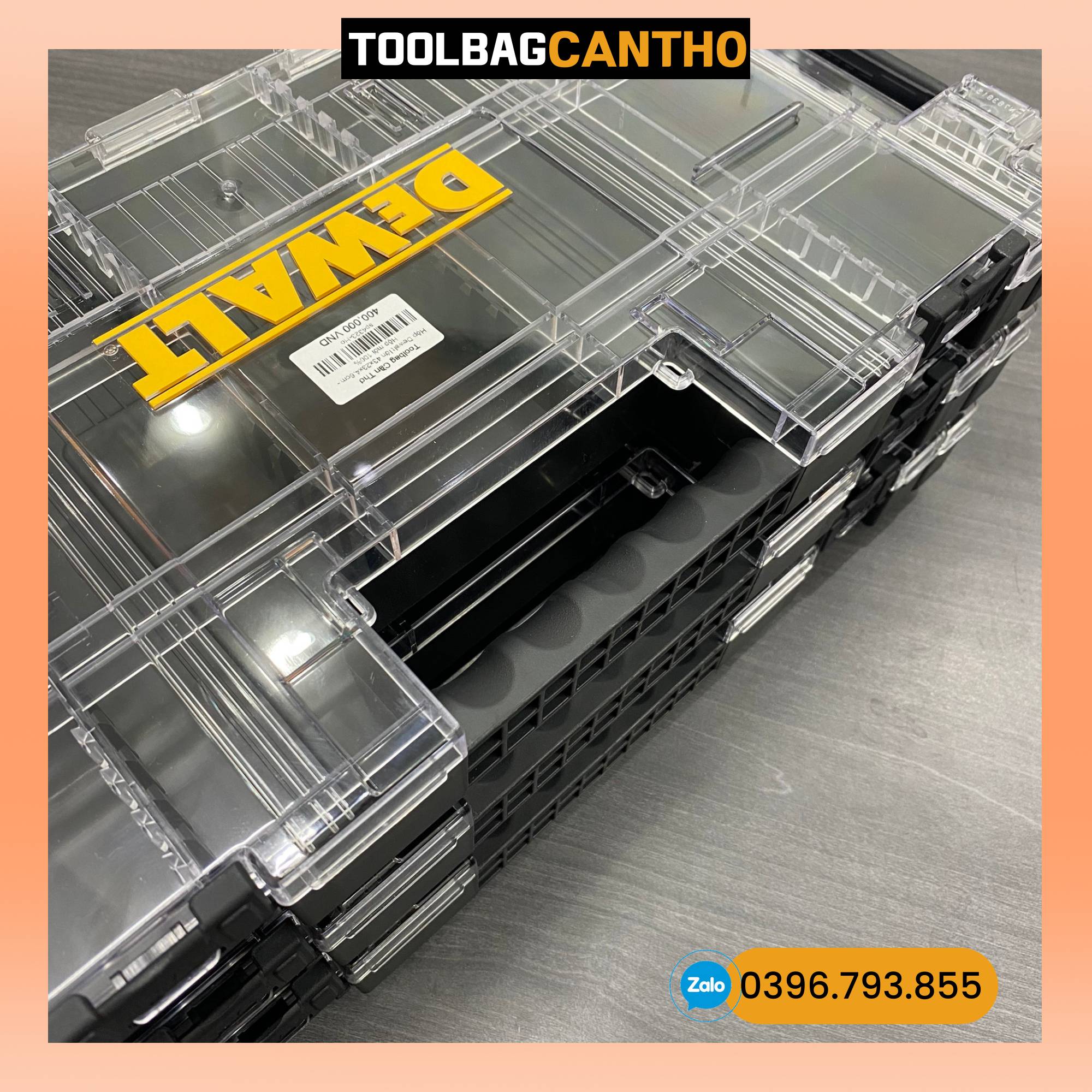 Hộp đựng mũi vít, mũi khoan Dewalt