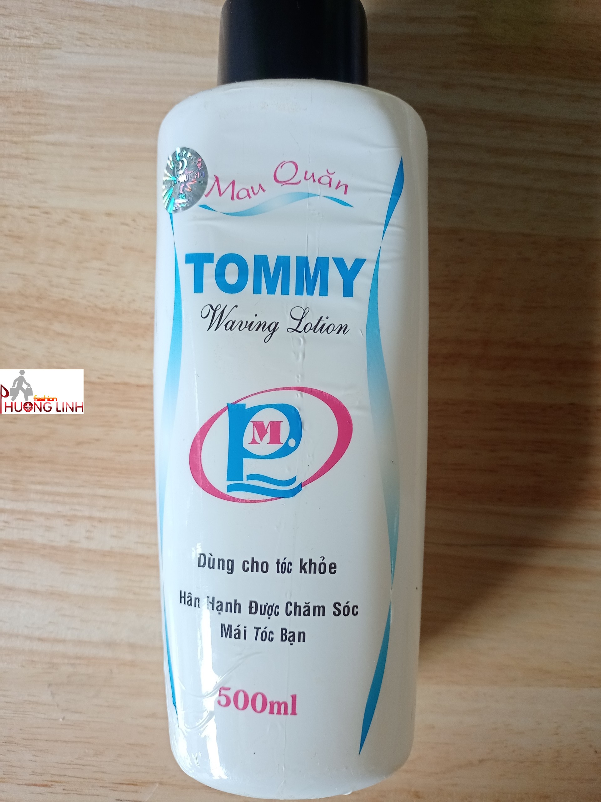 500ml Dung dịch uốn tóc lạnh tommy - khách hàng nên mua thêm viên dưỡng để tóc uốn mềm hơn