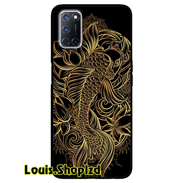 [HCM]Ốp Lưng Dành Cho Oppo A52 / A72 / A92 Mẫu Chép Vàng Trên