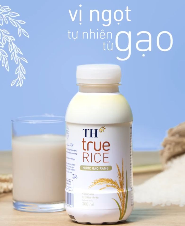 NƯỚC GẠO RANG TH TRUE RICE 300ML