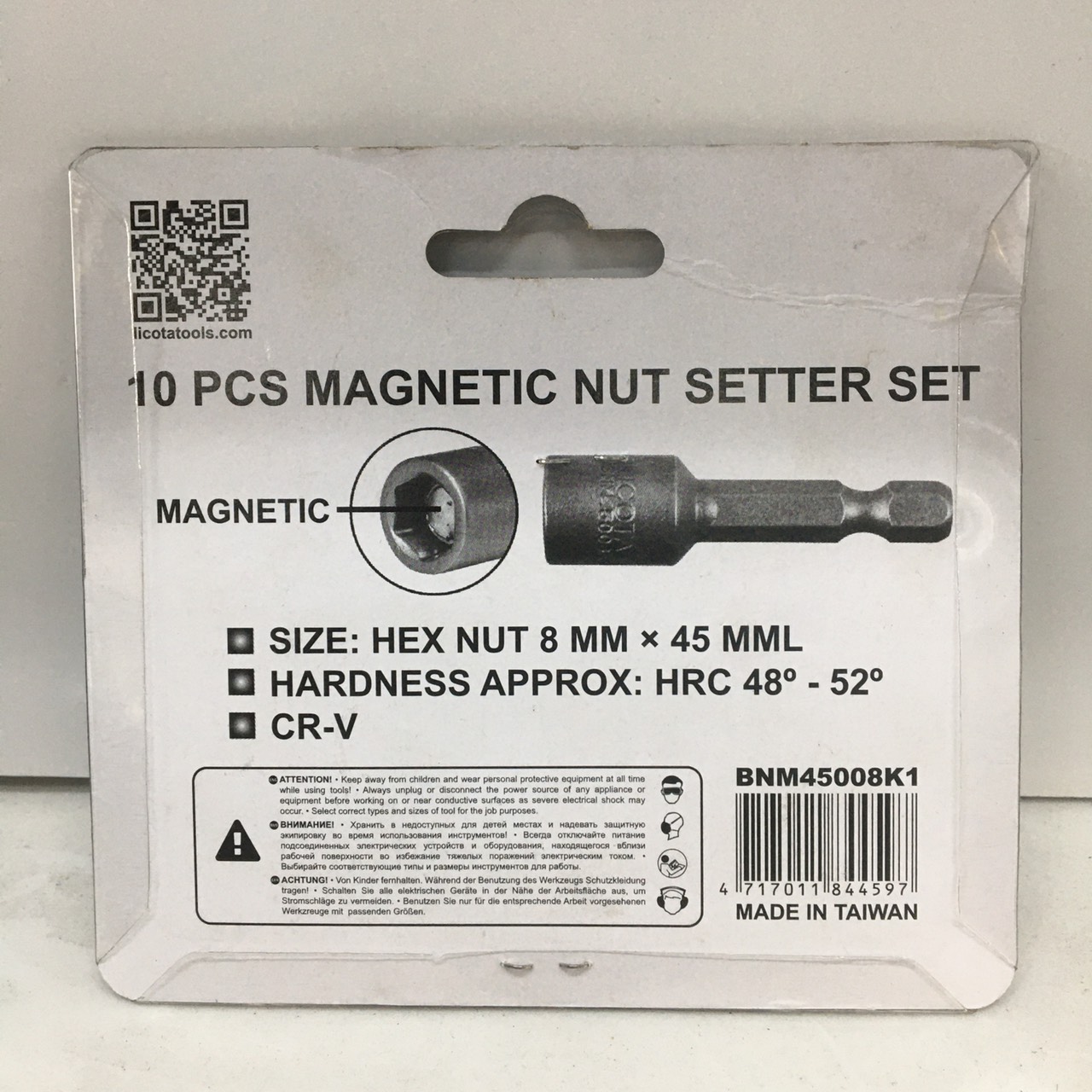 Đầu bắn tôn Licota 8li BNM45008K1 (8mmx45mml)