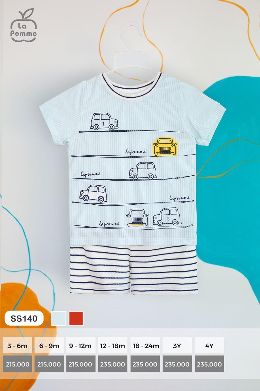 Bộ cộc La pomme Ô tô nhỏ SS140