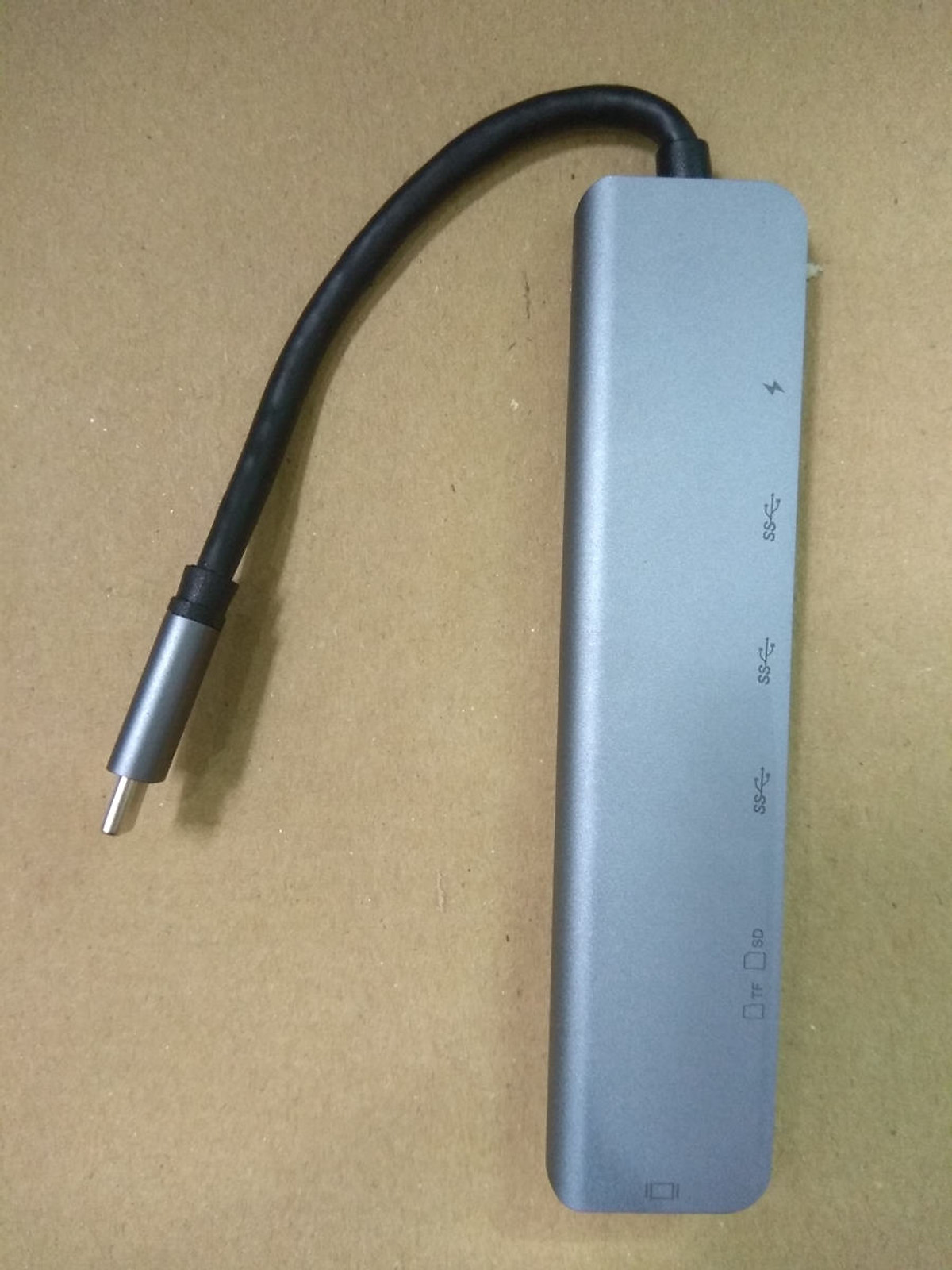 Hub USB Type-C 5 Cổng HDMI 4K 60Hz/ USB 3.0/ Type-C/ PD - 5in1-3