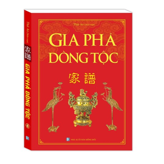 Sách Gia phả dòng tộc (bìa cứng) - Mhbooks