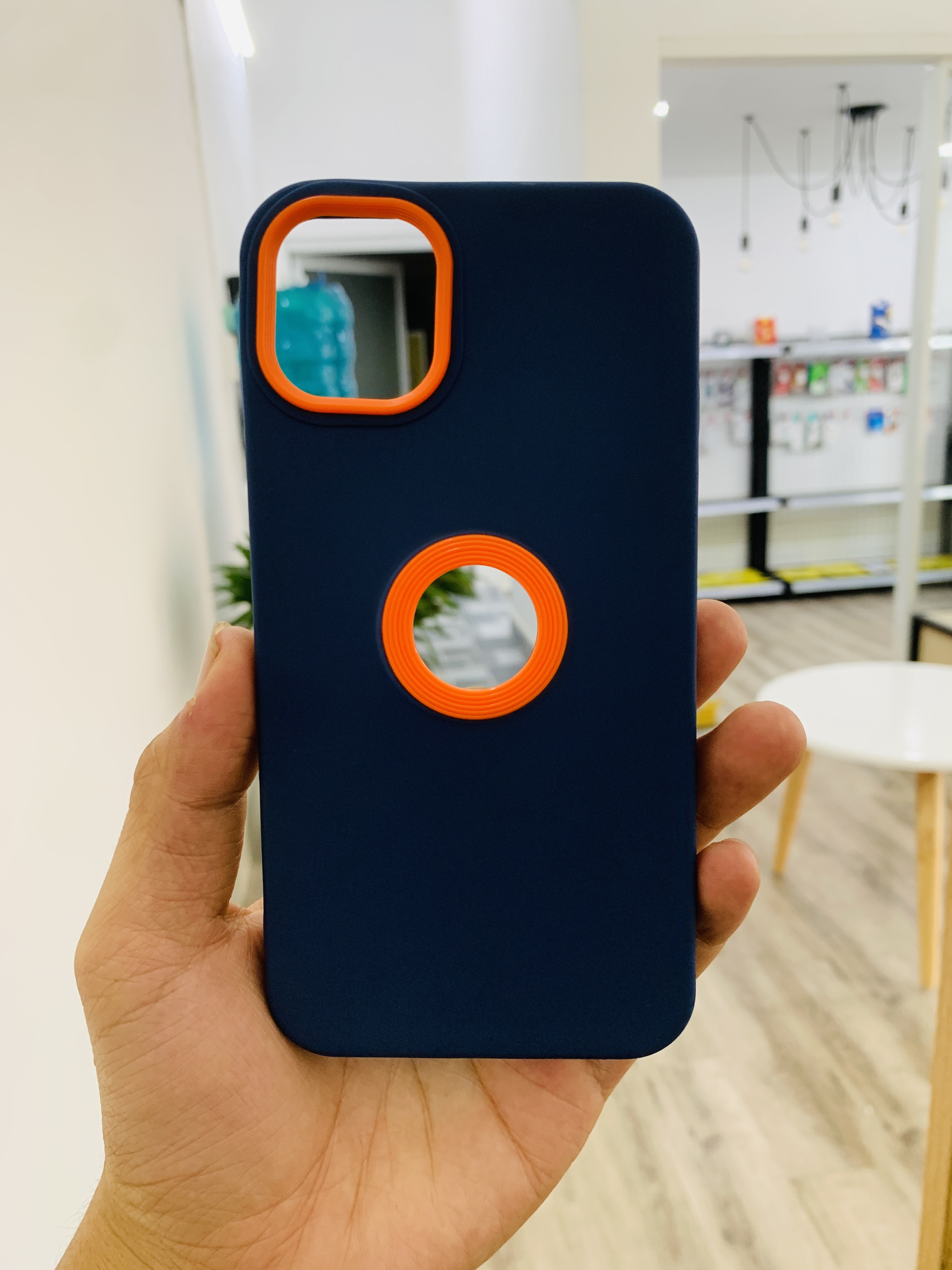 Ốp lưng iPhone hở táo viền màu siêu đẹp
