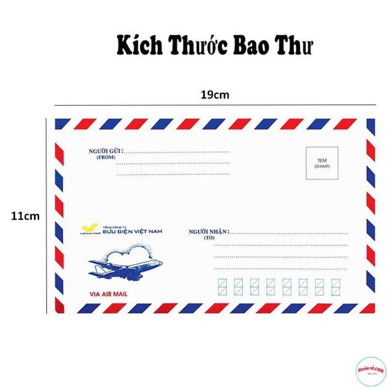Phong Bì Thư giấy bịch 25 chiếc