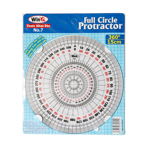 Thước Đo Độ 360 WinQ - No.7