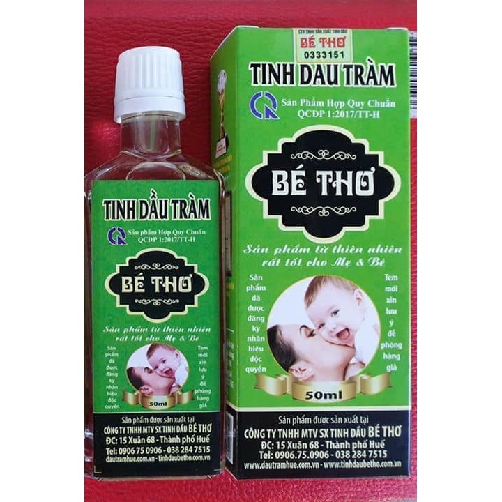 Tinh Dầu Tràm Bé Thơ 50ml