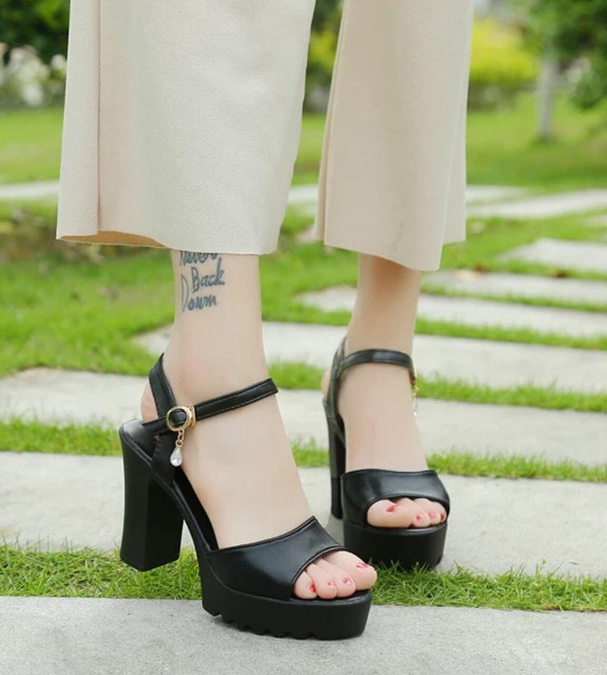 Sandal có gót 9p, siêu êm và nhẹ