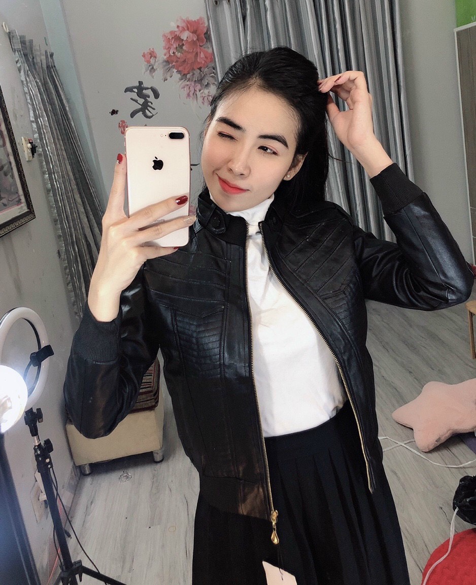 ÁO KHOÁC DA NỮ SIÊU HOT THỜI TRANG PA 1997