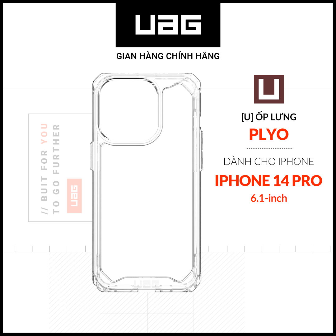 Ốp lưng uag plyo cho iphone 14 pro