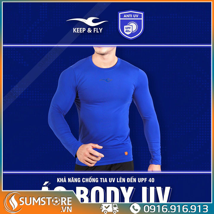 Áo lót body thể thao cao cấp keep&fly chống uv - áo thể thao mới nhất 2023