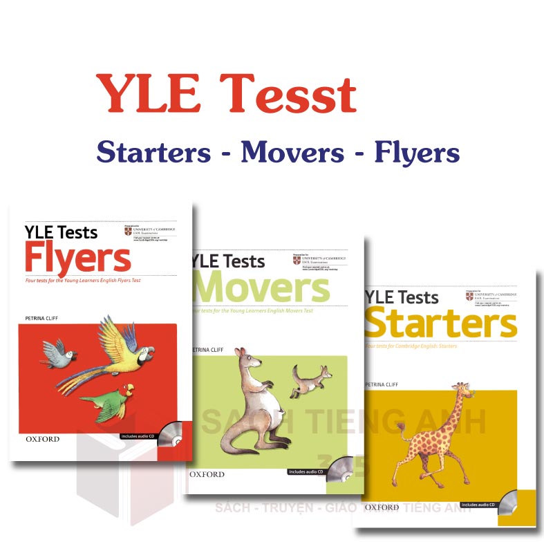 [Sách] YLE Tests - Student's Book Series | Starters - Movers - Flyers