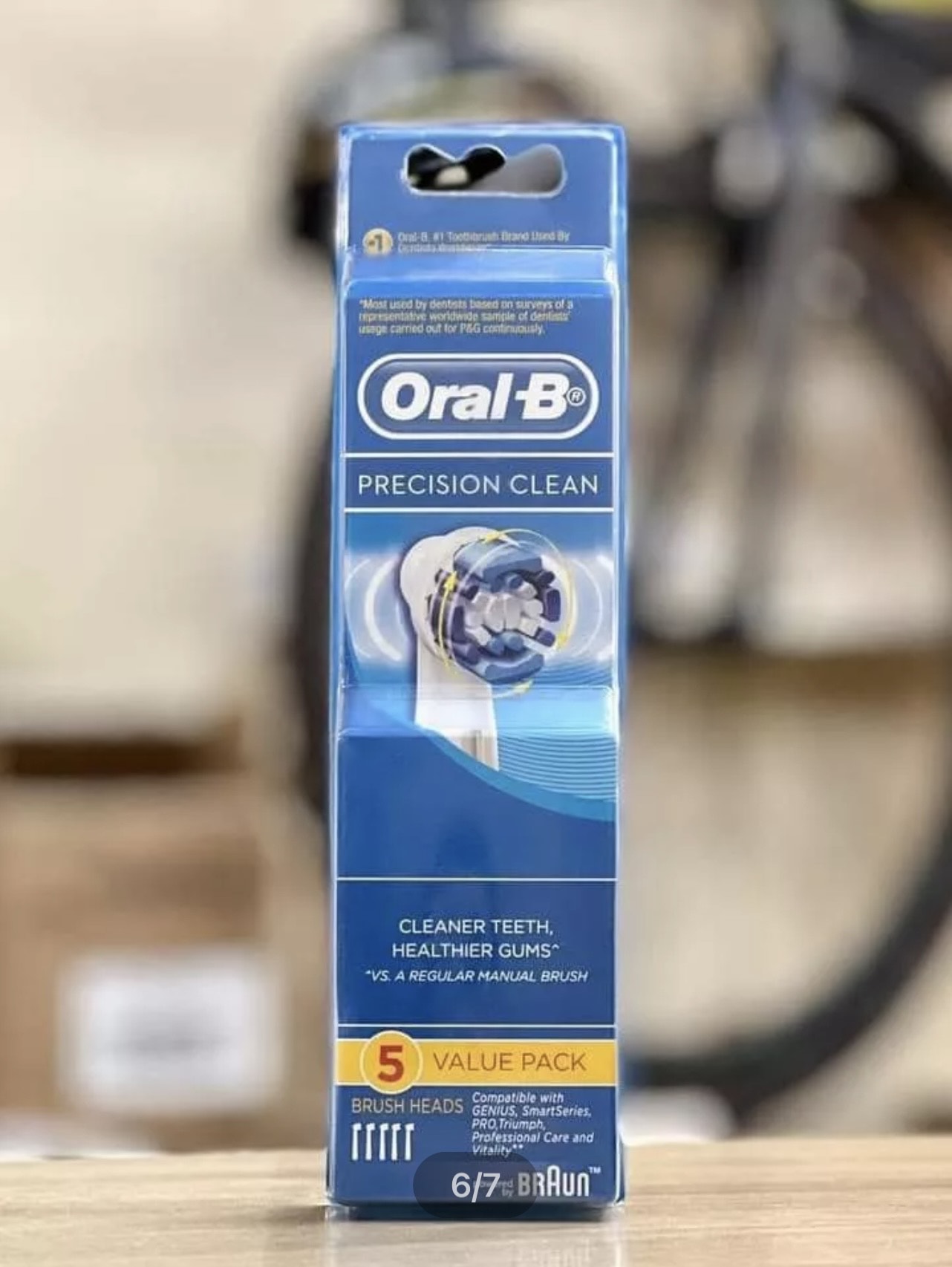 Set 5,6 electric toothbrush head ORAL-B Braun-head floor action