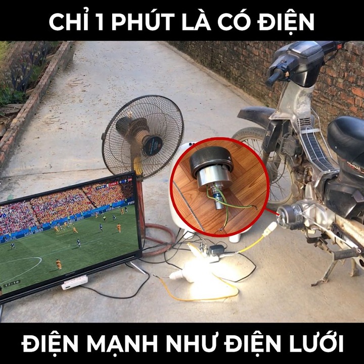 Củ Phát Điện Gắn Xe Máy Honda