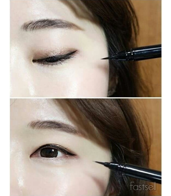 ( mẫu mới )Bút dạ kẻ mắt nước hàn quốc Karadium