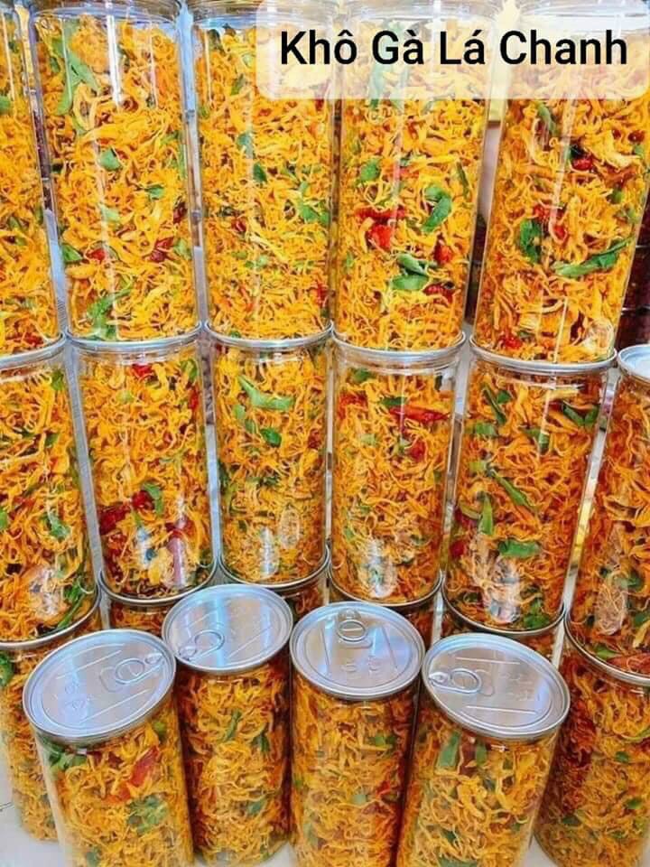 Khô gà lá chanh 300g - LacàFood