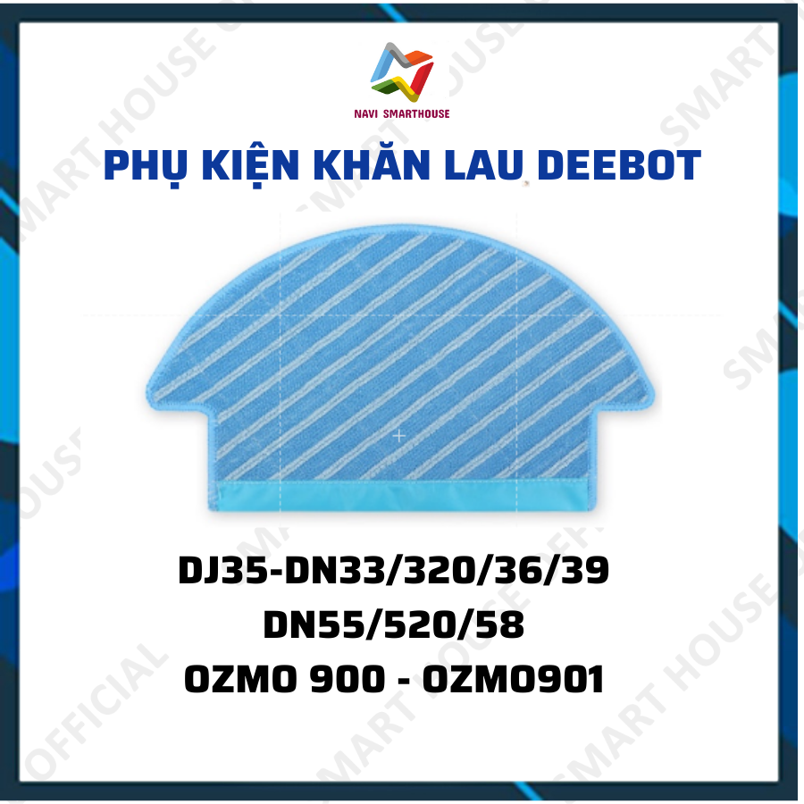 Khăn lau robot hút bụi debot dj35, dn33, dn320, dn36, dn39, dn55, dn520