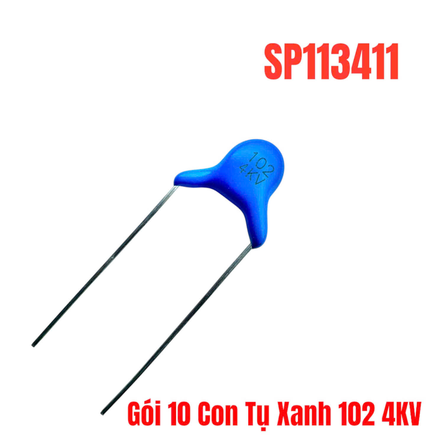 Gói 10 Con Tụ Xanh 102 4KV