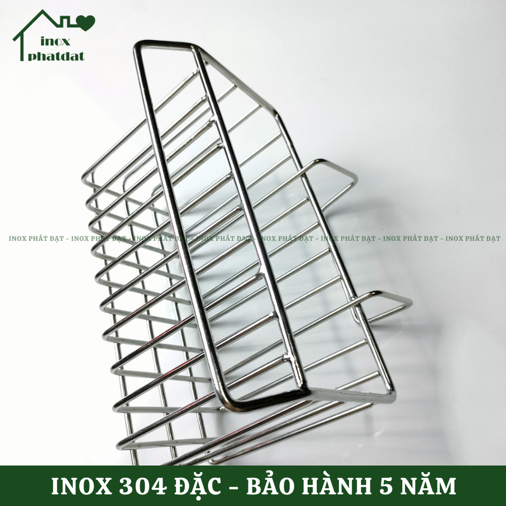 Rổ để chai nước rửa chén Inox 304 PHÁT ĐẠT, giá đựng đồ rửa chén (SP100)