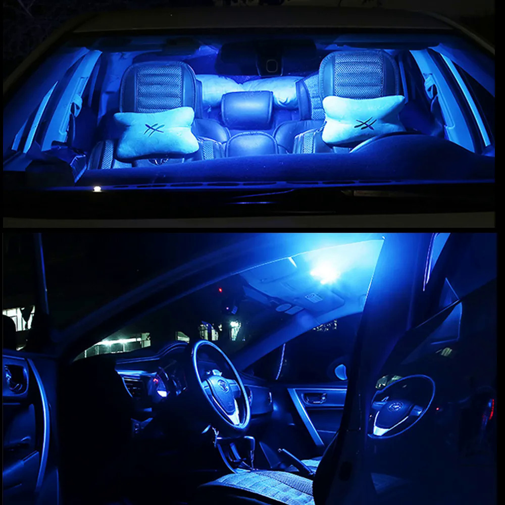 Cho BMW e87 E81 F20 E36 E46 E90 E91 E92 e93 F30 E39 E60 E61 F10 F11 E38 E65 E66 328i xe nội thất LED ánh sáng CANBUS bóng đèn trong nhà