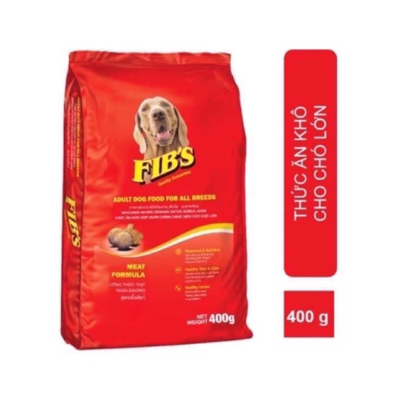 Thức ăn hạt khô cho chó trưởng thành FIBS 400g