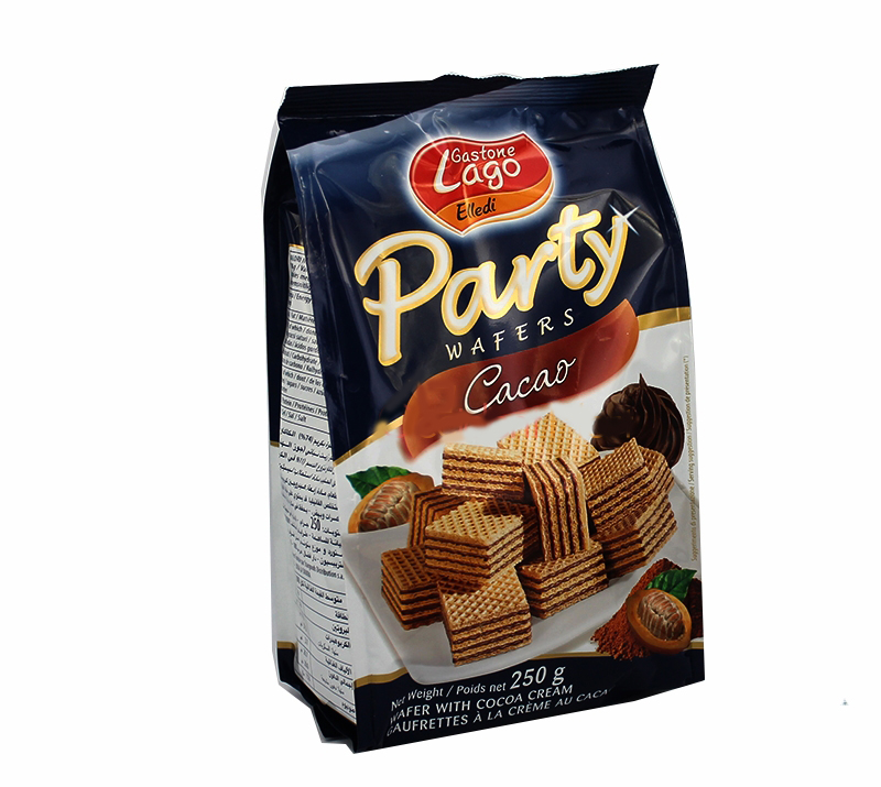 Bánh Xốp Mini Lago Party Wafers 250g