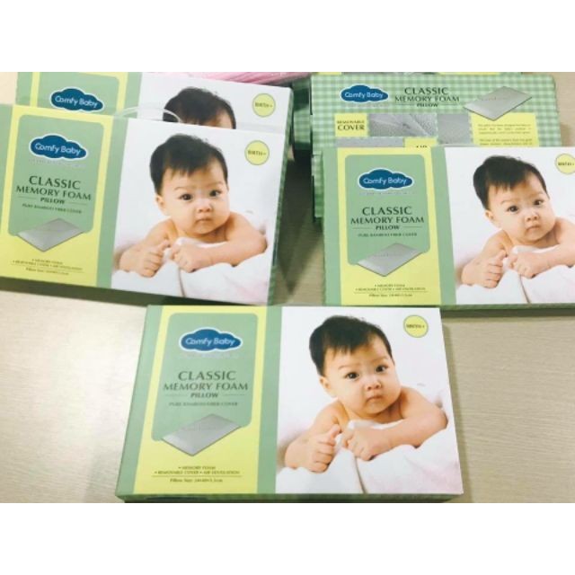 Gối chống ngạt sợi tre Comfybaby