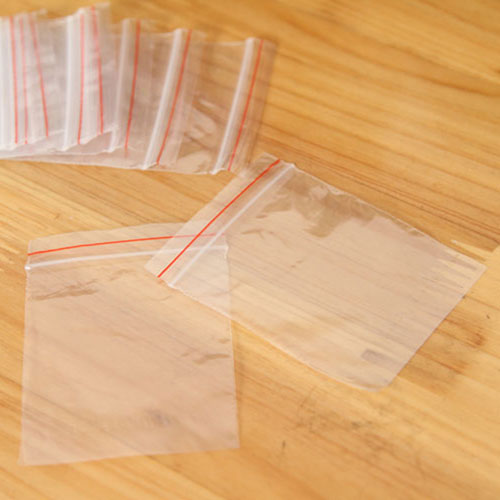 [HCM]1Kg TÚI ZIP ( Zipper Viền đỏ) Size nhỏ 5x7cm - D032