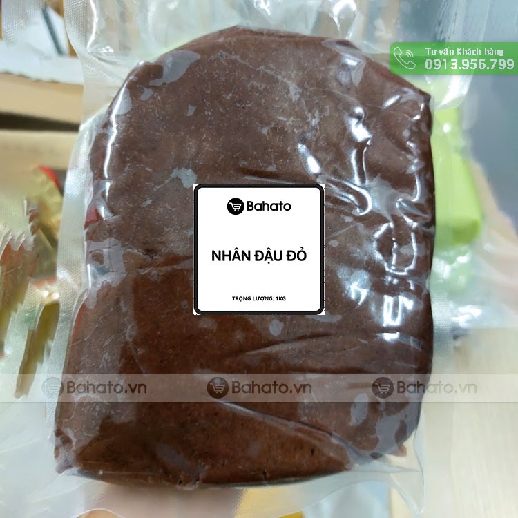Nhân đậu đỏ handmade gói 1kg