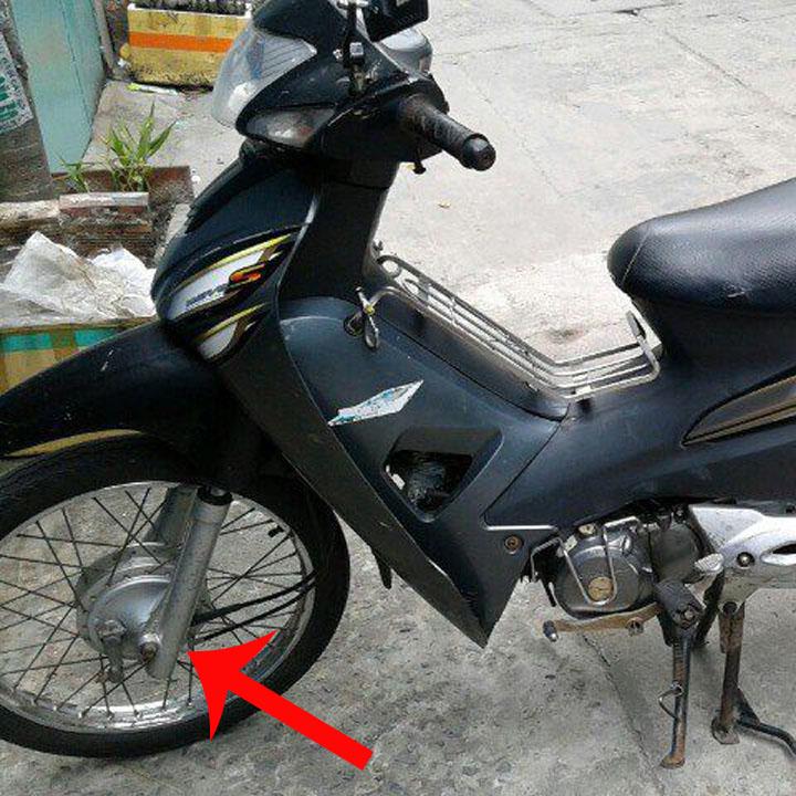 Má đùm trước xe máy Wave S110 G374