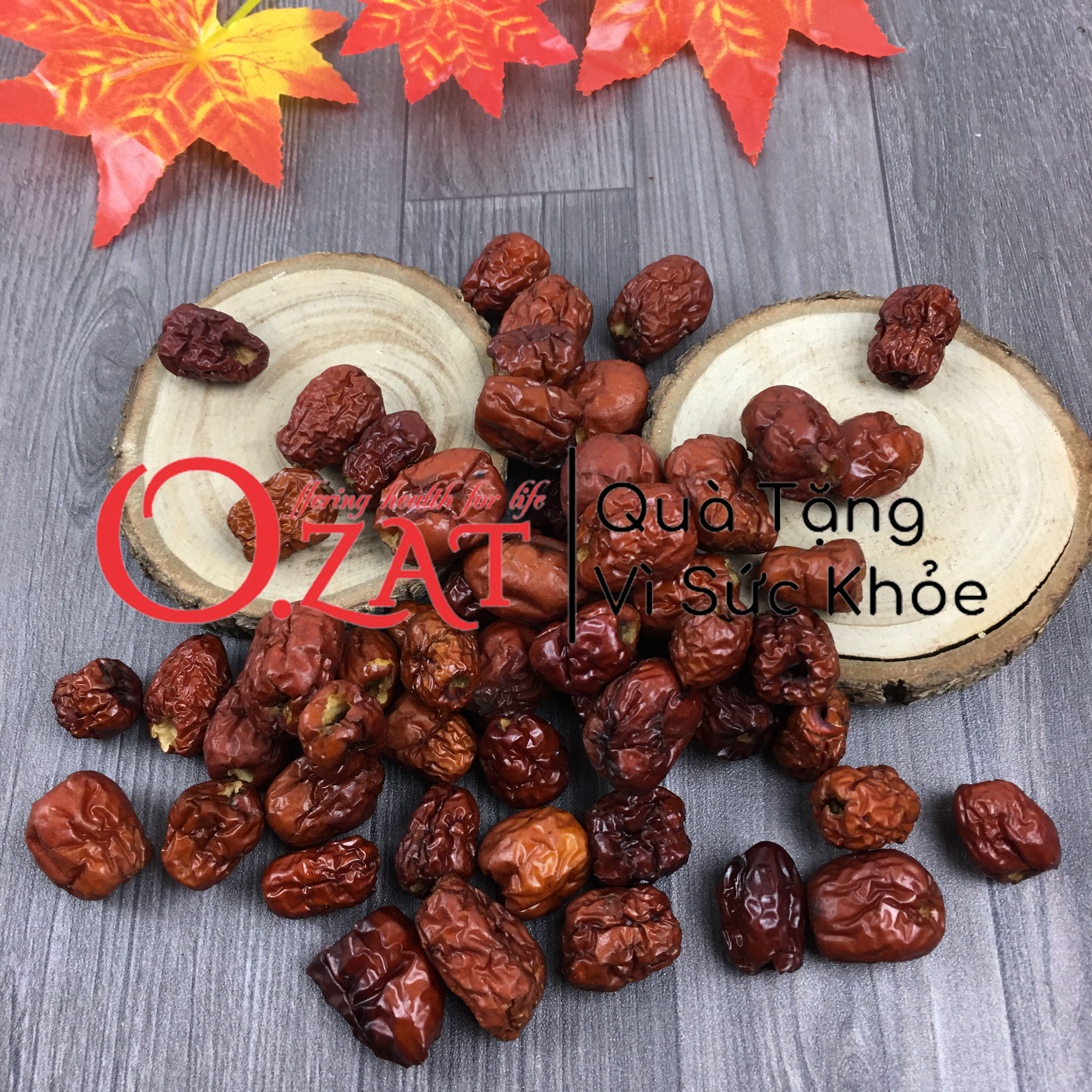 Táo đỏ sấy khô không hạt O.ZAT 100g