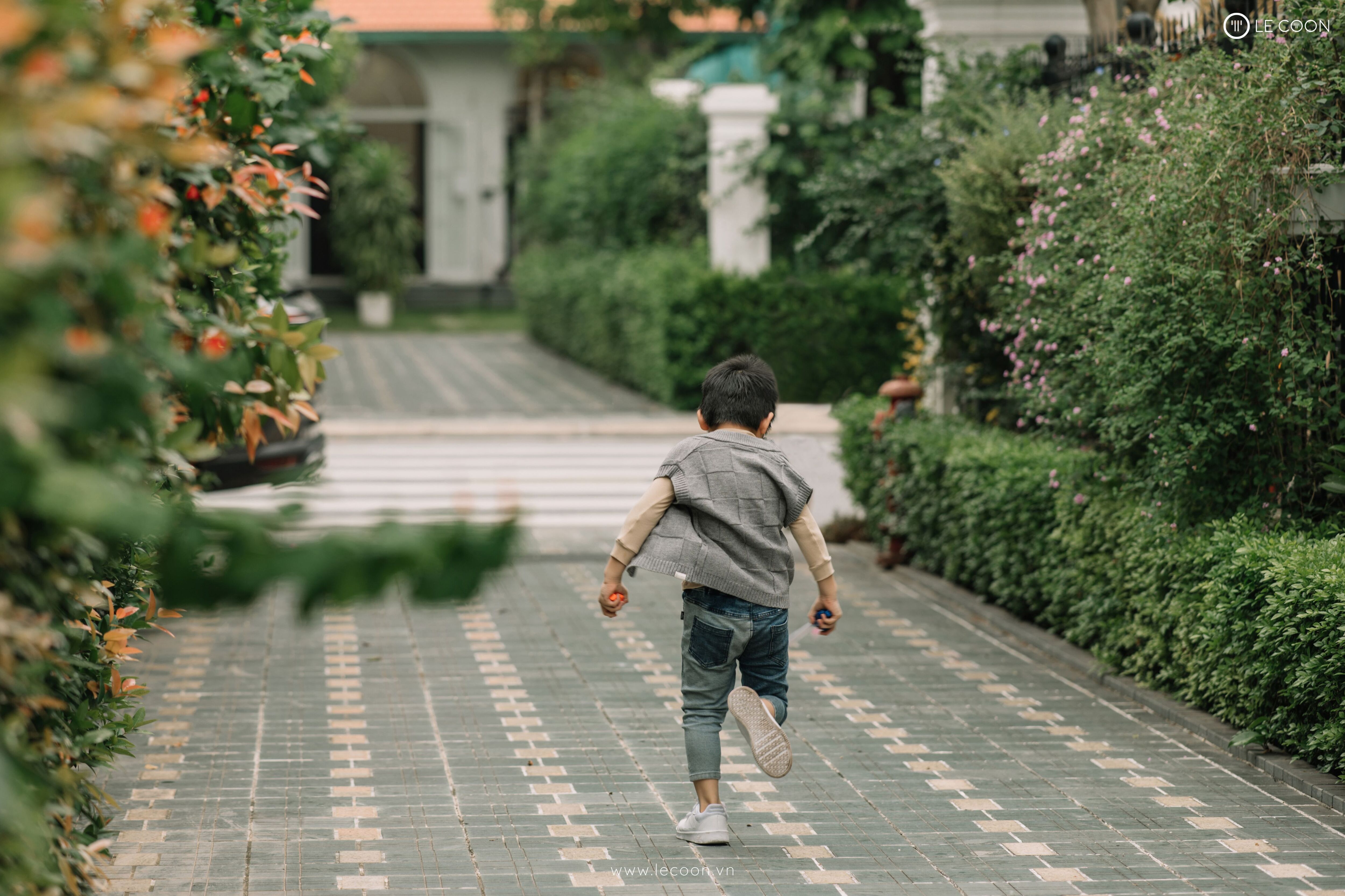 LE COON | Áo Len Gile Cúc Giữa | 3 tháng - 3 tuổi