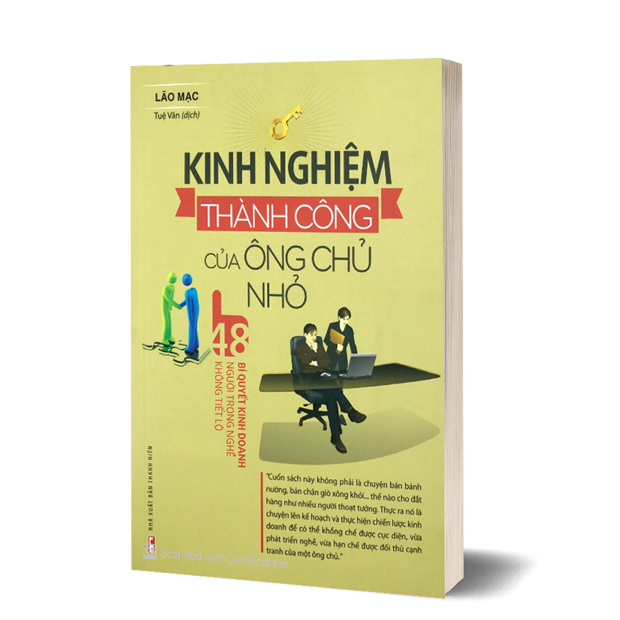 Sách hay - kinh nghiệm thành công của ông chủ nhỏ
